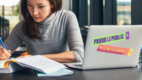 Learn large stickers