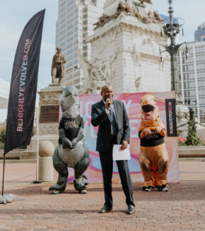 city representative at a highly evolved event on the circle