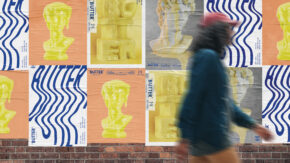 Butter posters on wall