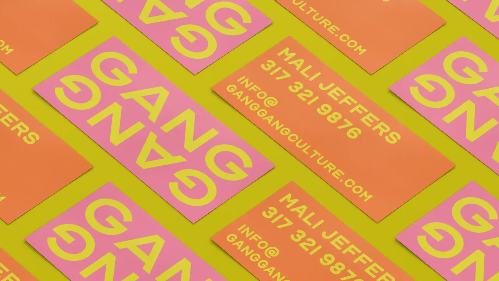 gang gang business cards