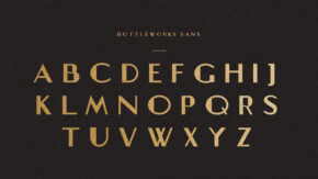 bottleworks sans typeface