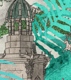 watg 75th anniversary illustration detail