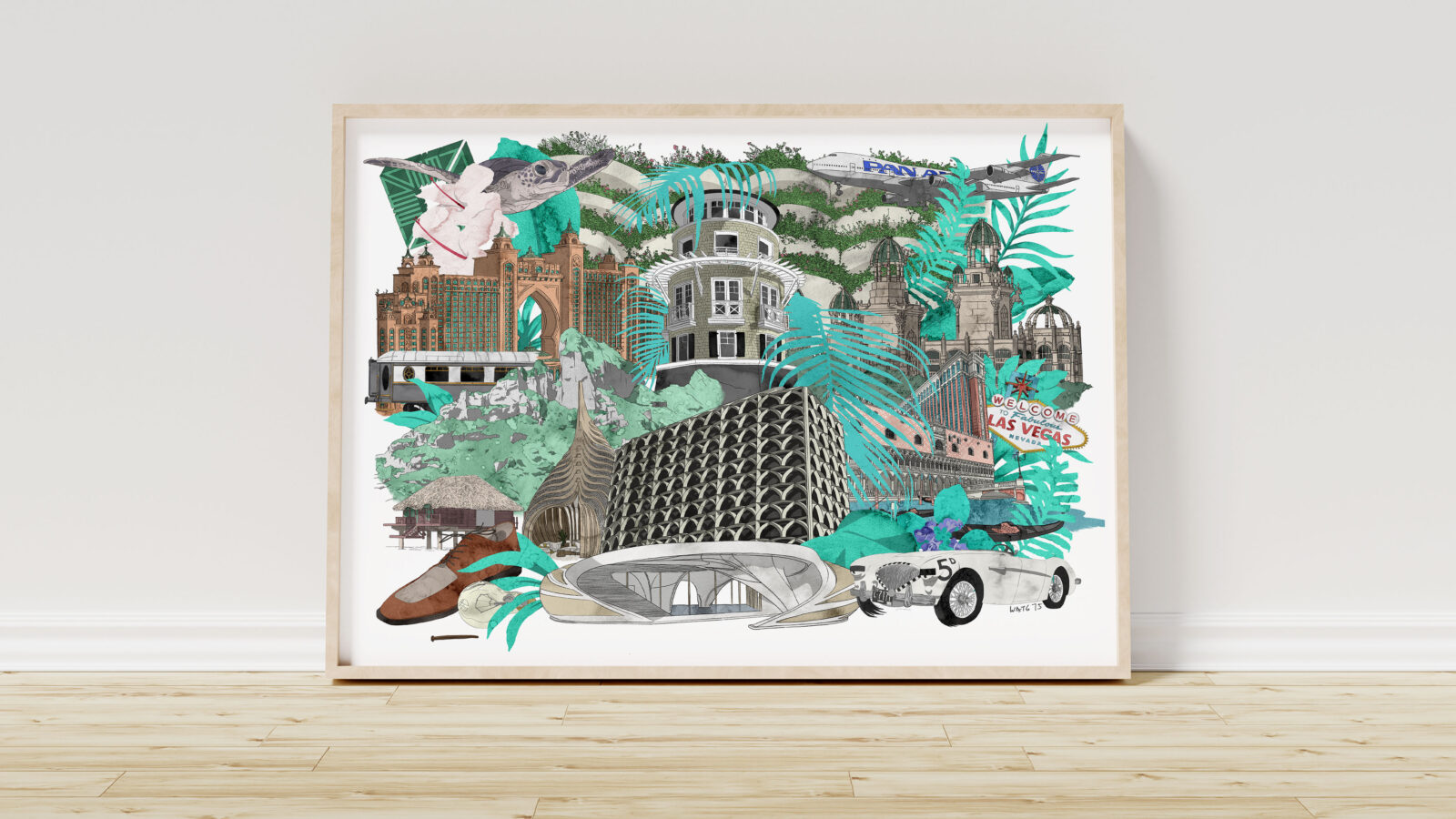 watg 75th anniversary illustration