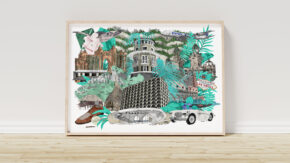 watg 75th anniversary illustration