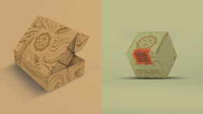 goldie product packages, cardboard containers for shipping