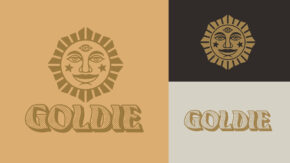 a grid of goldie logos and marks