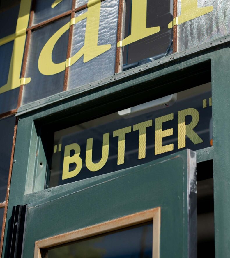 Butter 2 Signage