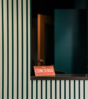 Concierge Desk Name plate