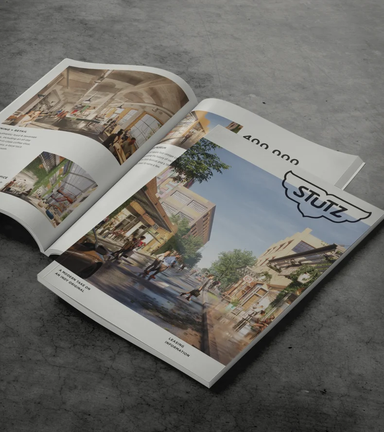 the-stutz-someraroad brochure displayed